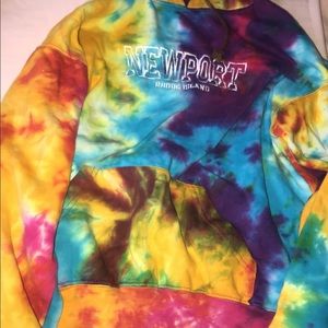 Tie-dye Newport Rhode Island sweatshirt